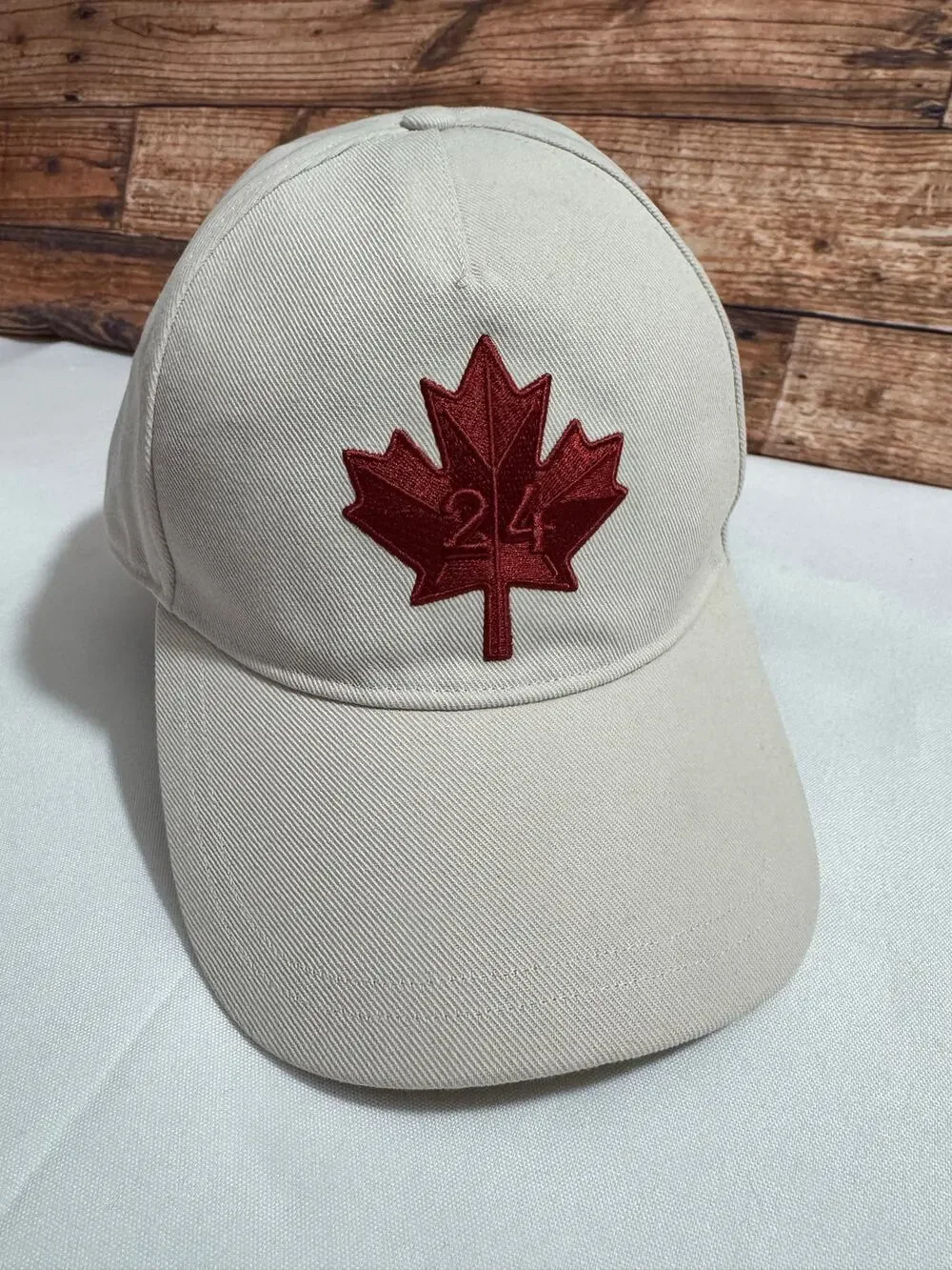Lululemon Off-White Canada Olympic Team Adjustable Hat